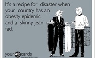 Skinny jeans in your country