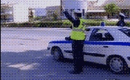 High five cop