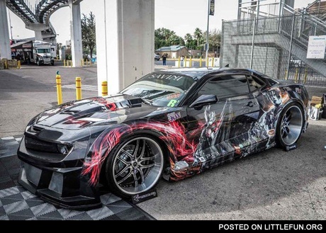 Wow, what a car!