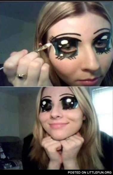 Anime makeup
