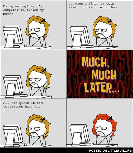 Using my boyfriend's computer