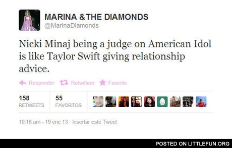 Nicki Minaj and Taylor Swift