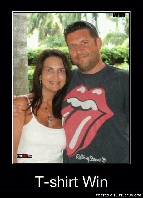 T-shirt win