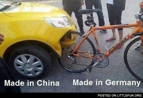 Made in China Made in Germany