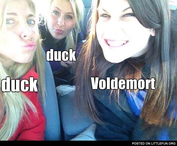 Duck, duck, Voldemort