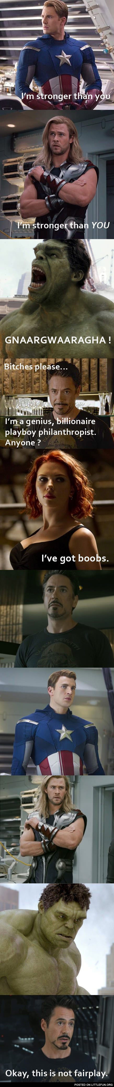 Avengers - dispute