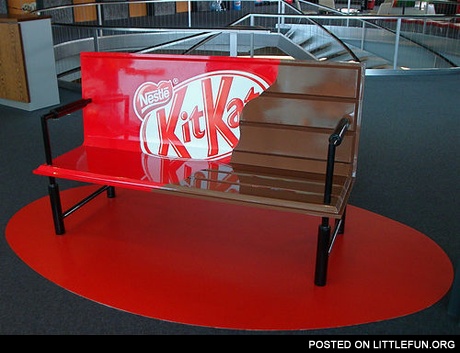 Kit Kat bench