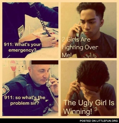 2 girls are fighting over me