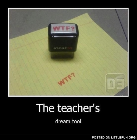The teacher's dream tool