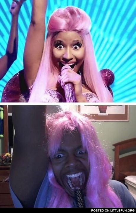 Nicki Minaj vs. Unknown man