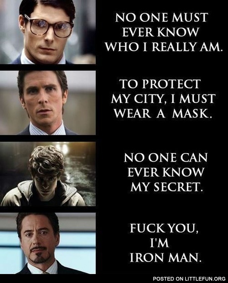 I'm Iron Man