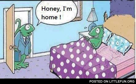 Honey, I'm home!