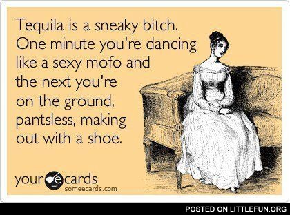 Sneaky tequila