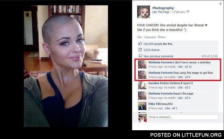Be careful with your hairstyle