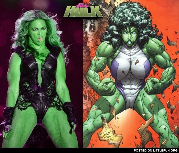 Beyonce Hulk