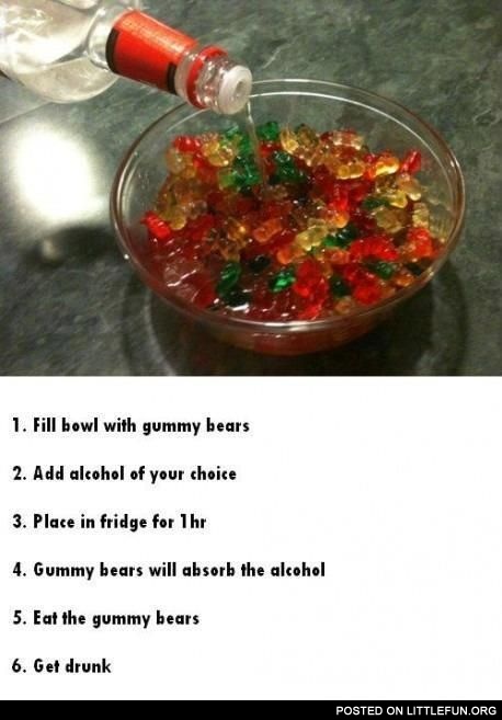Magic gummy bears