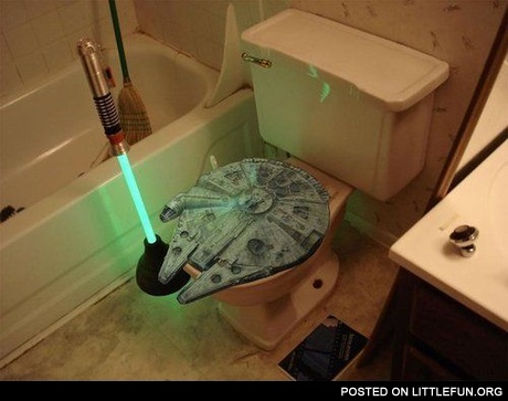 Star Wars bathroom
