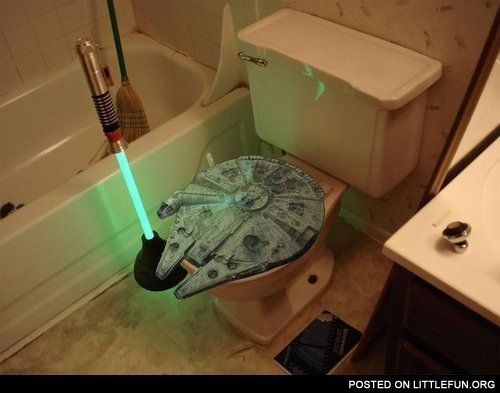 Star Wars bathroom