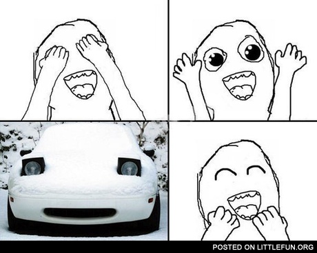Smiling car