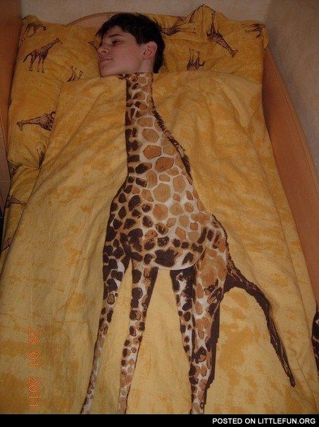 Giraffe blanket