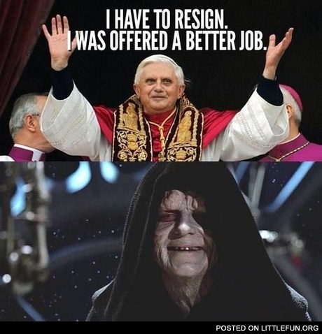 I was offered a better job