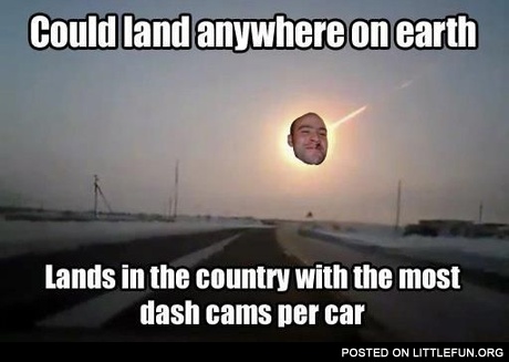 Good guy meteorite