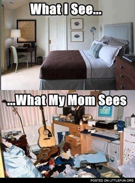 What I See & What My Mum Sees