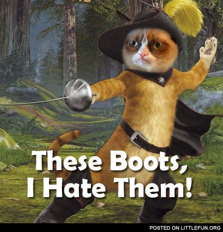 These Boots , I Hate Them!