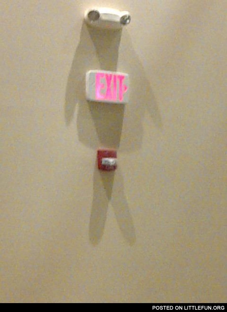 Funny shadow