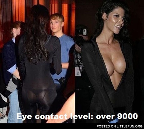 Epic eye contact