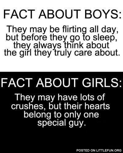 Facts About Boys & Girls