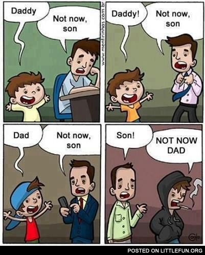 Not now