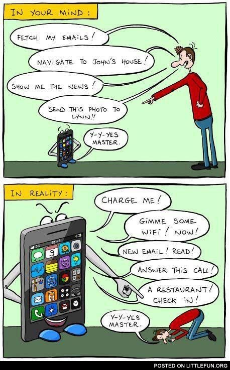 Your phone and reality