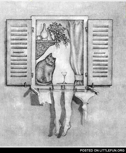Small children can't see a woman on this picture
