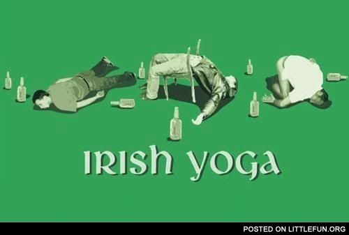 Irish yoga. Seems legit.