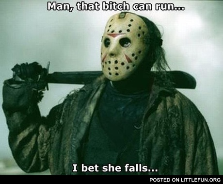 She can run
