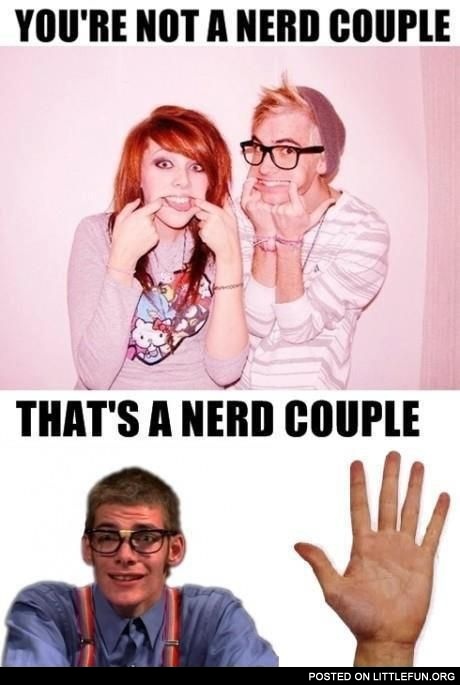 Nerd couple