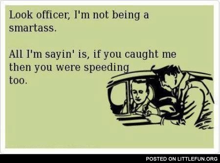 Look officer