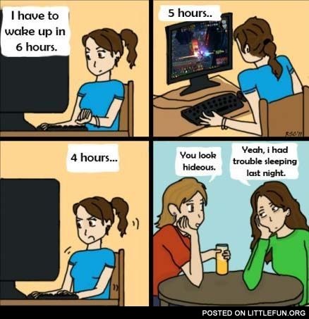 Using The Computer Before Bed