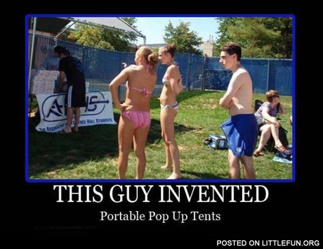 Pop up tents