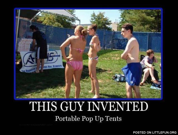 Pop up tents