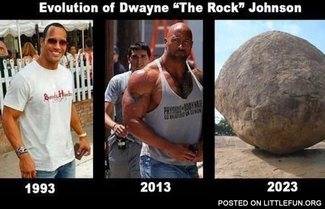 Evolution of Dwayne
