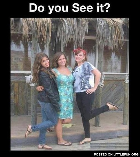 Do you see it? That T-shirt.