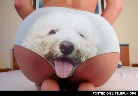 Doggie style pants