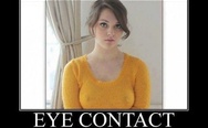 Eye contact