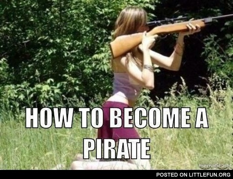 How to become a pirate
