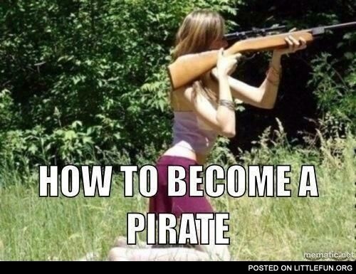 How to become a pirate