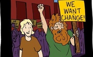 We want change!