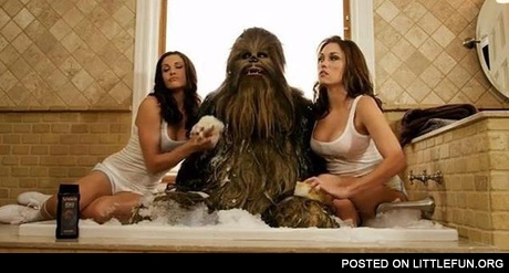 Chewbacca like a boss