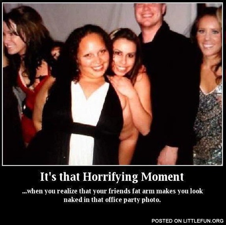 It's that horrifying moment